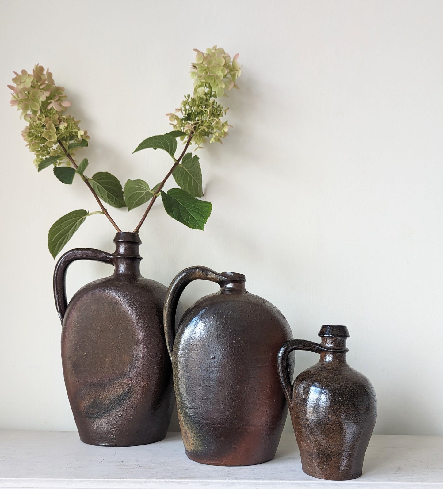 Extra Large Plum Glazed 19th Century Vase
