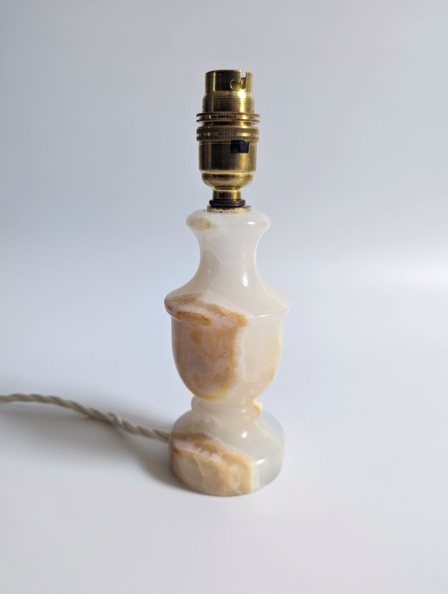 Amber Swirls Marble Pair