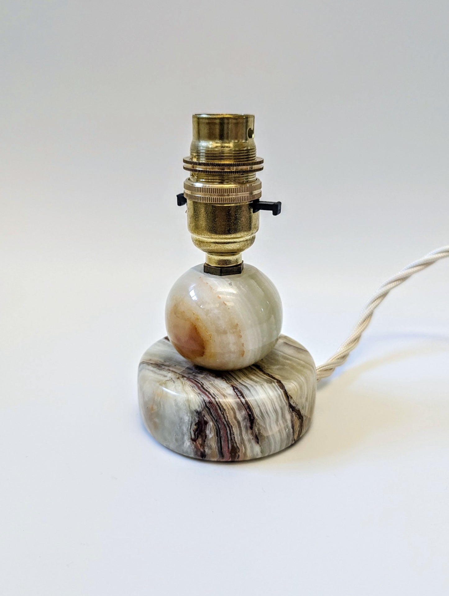 Rounded Onyx Lamp