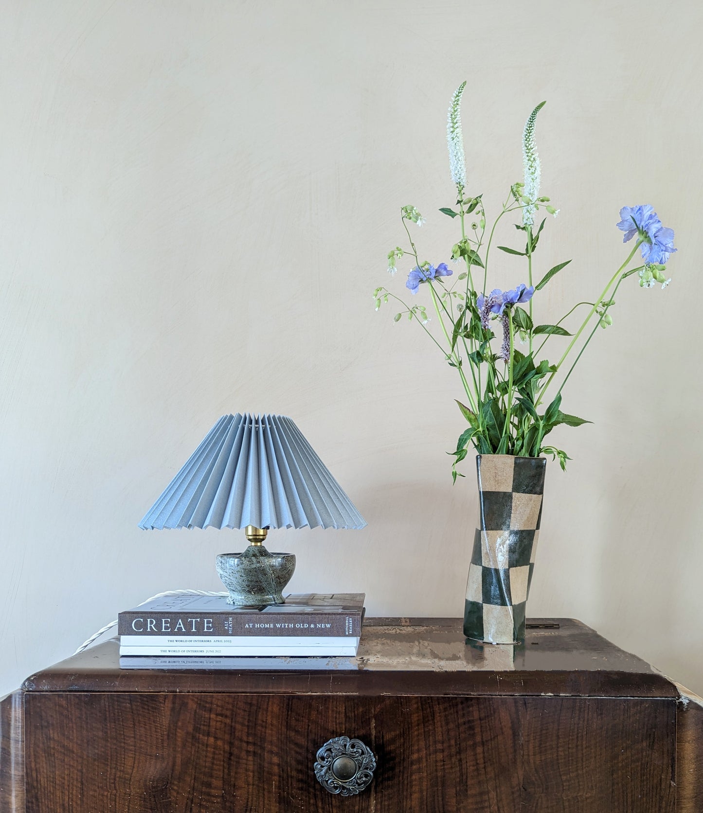 Olive & Grey Flecks Serpentine