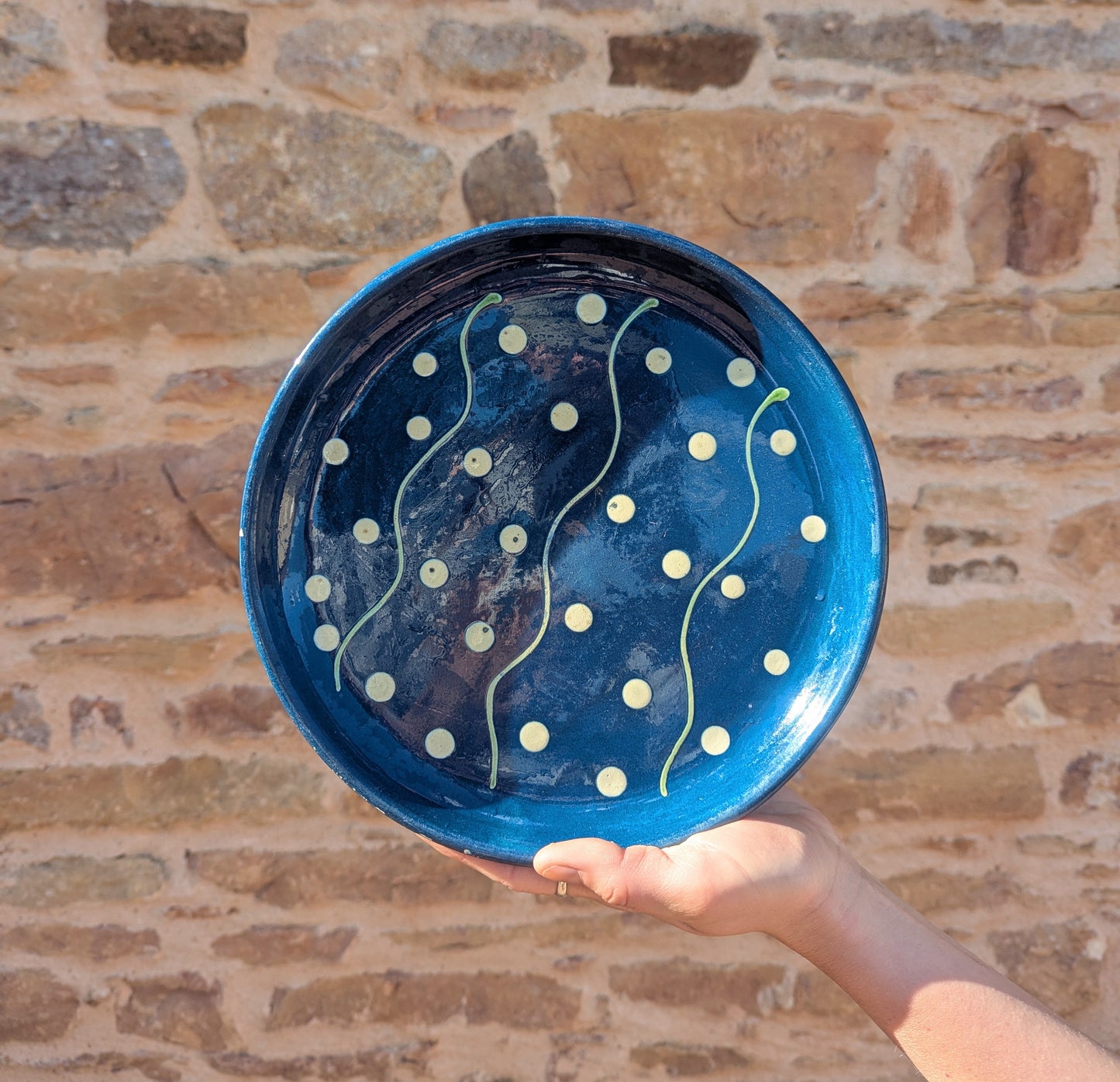 Hand Glazed French Vintage Tableware