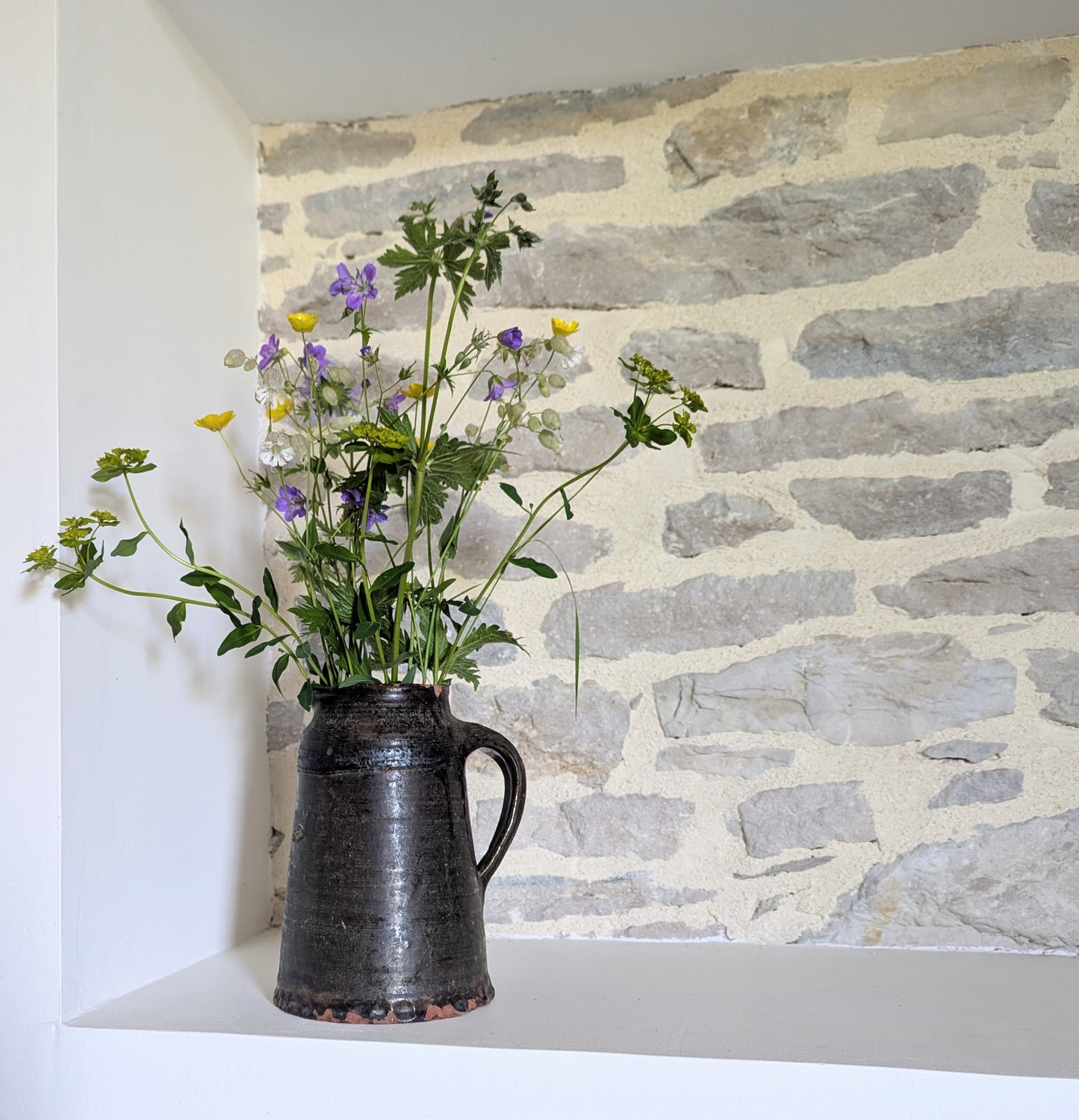 Glazed Terracotta Jug