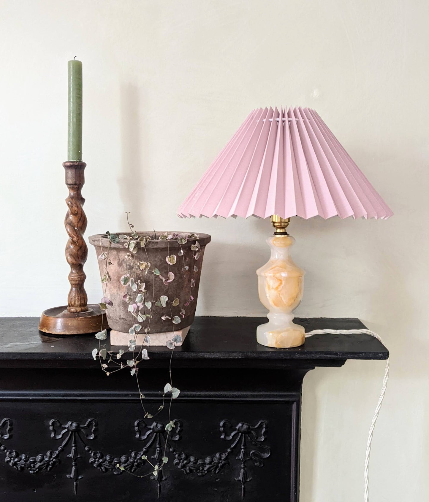 Orange Marble & Pinks