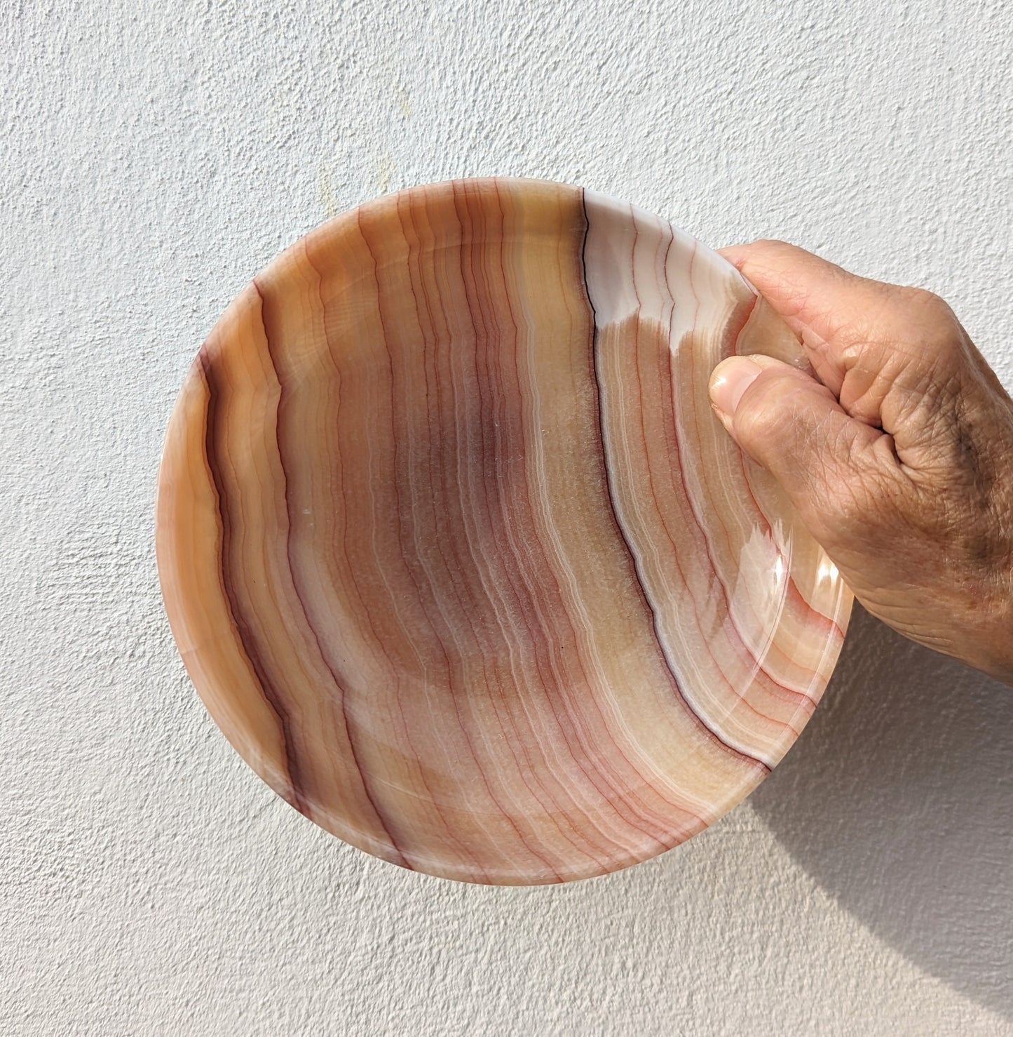 Small Pink Marble Dish