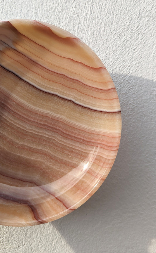 Small Pink Marble Dish