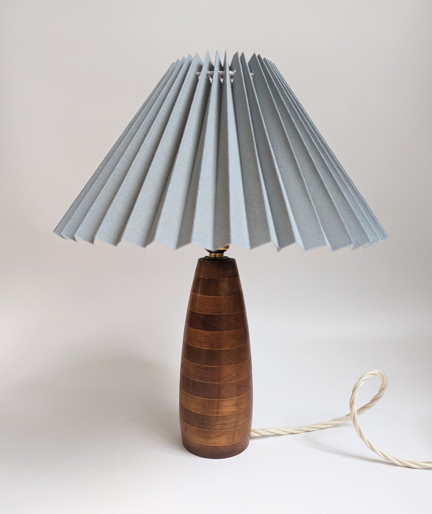 Wooden Striped Lamp