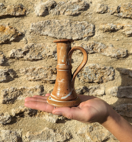 French Ceramic Candleholder