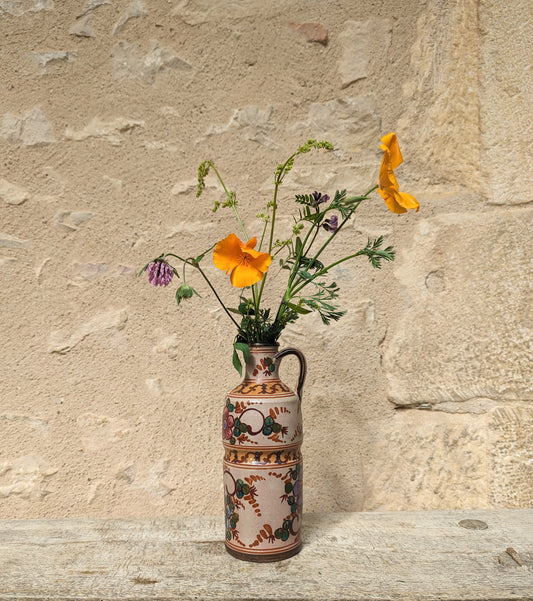 Hand Painted Bottle Vase