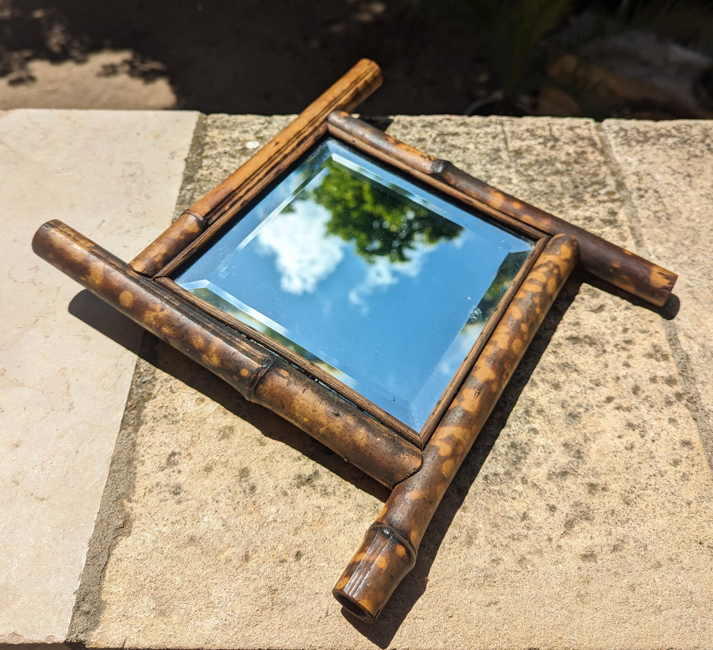 Dappled Bamboo Mirror