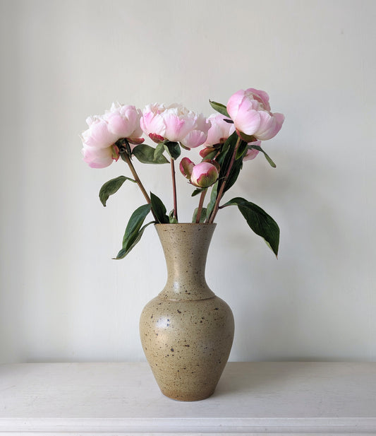 Speckled Earthenware Vase