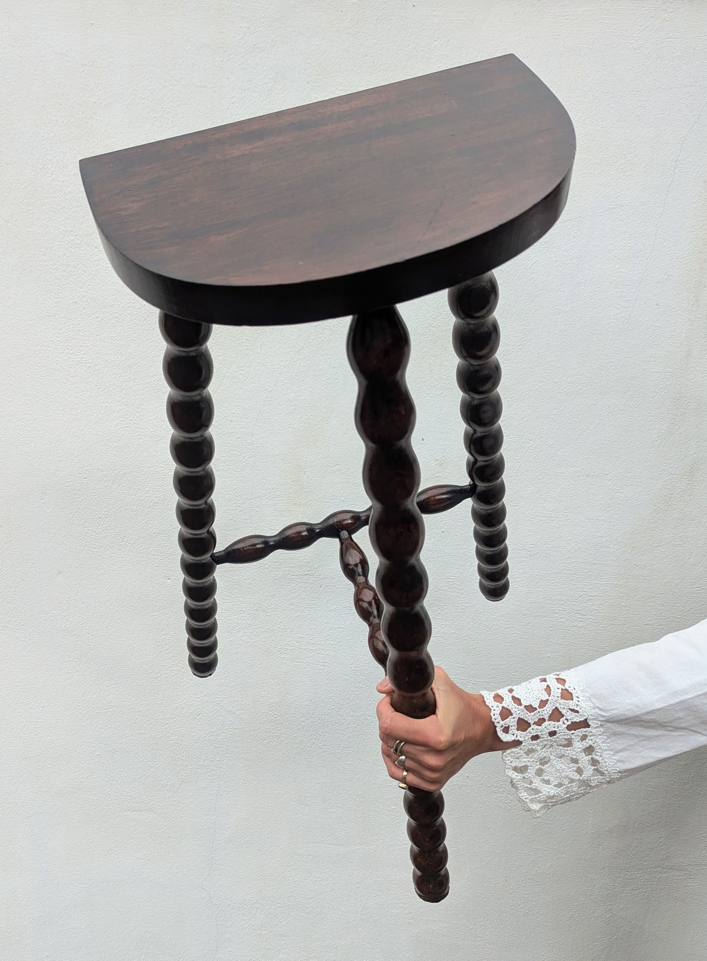 Tall French Bobbin Stool