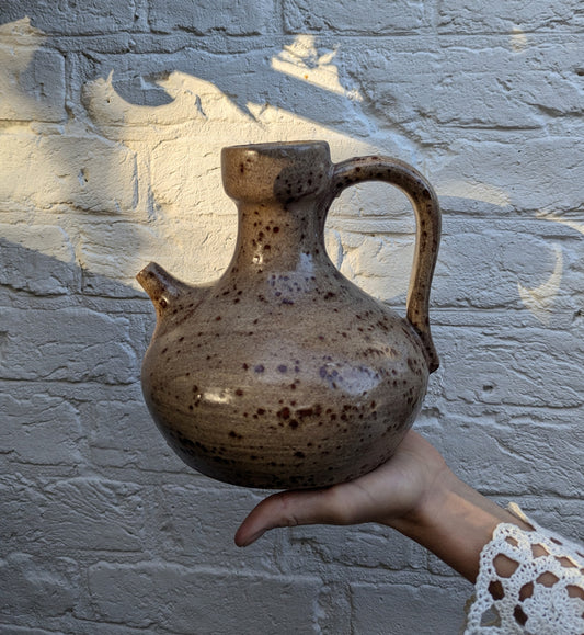 French Vintage Speckled Jug