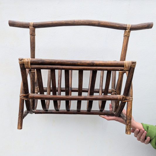 Wooden Magazine Rack