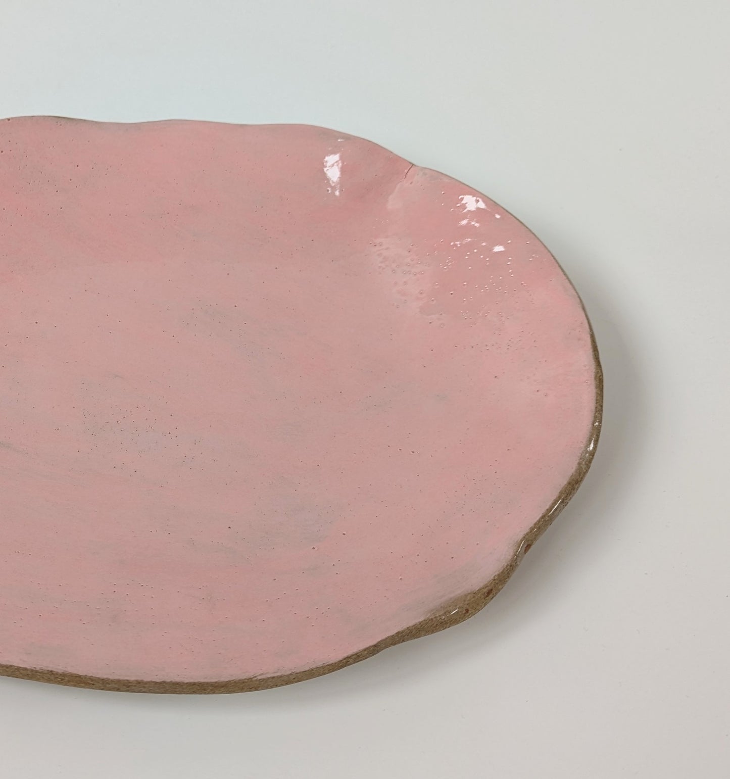 Pink Wavy Platter