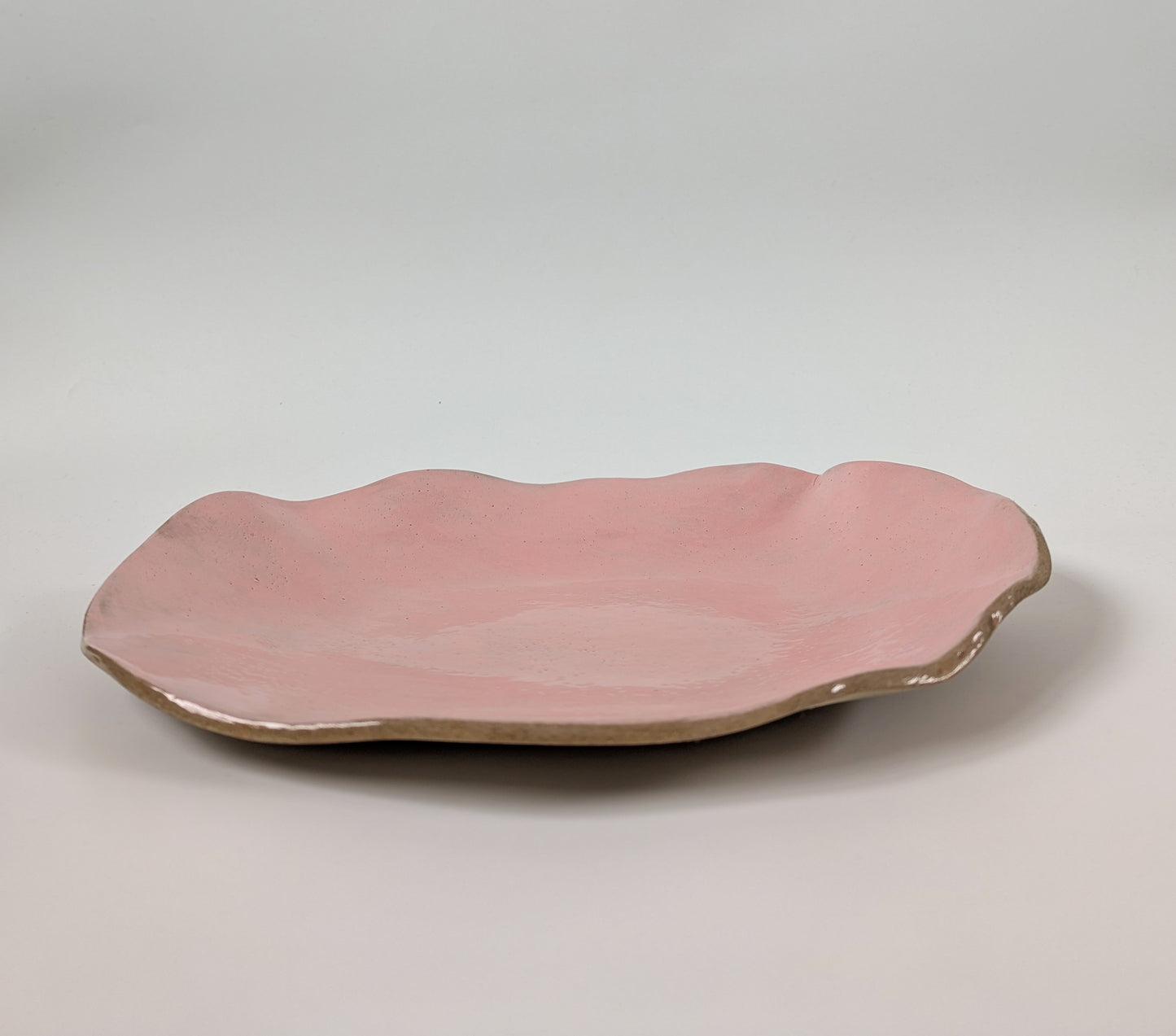 Pink Wavy Platter