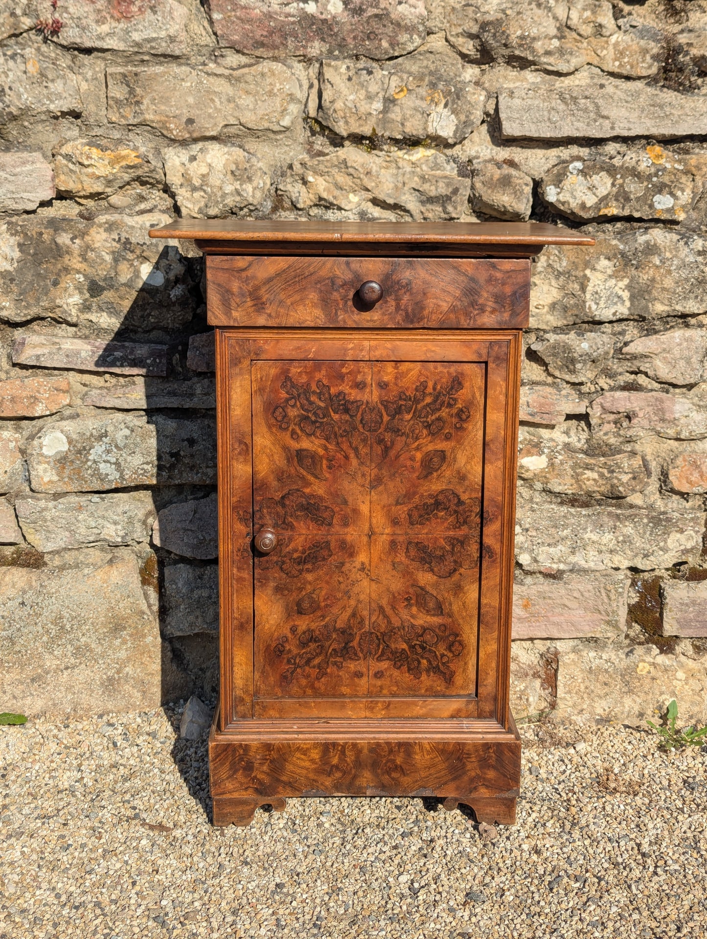 French Antique Walnut Cabinet