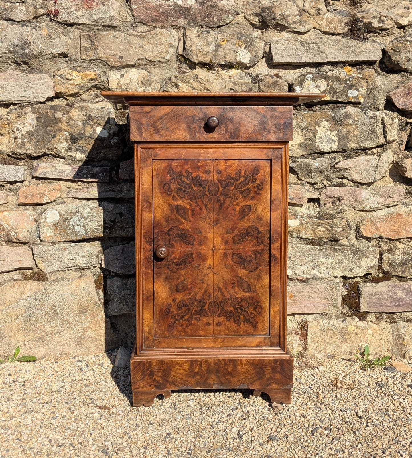 French Antique Walnut Cabinet